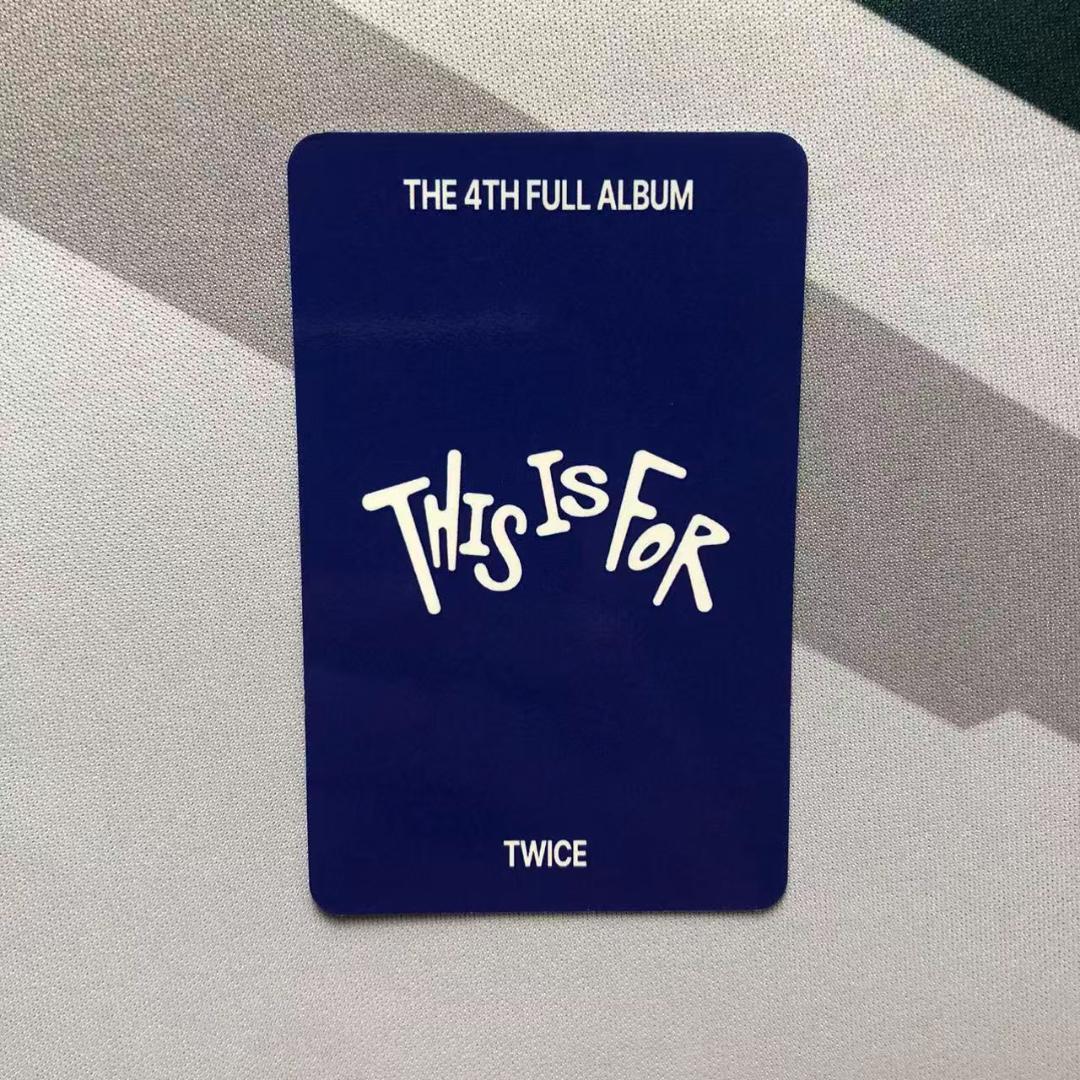 TWICE THIS IS FOR 韓国 事前収録 限定 サノク サナ トレカ