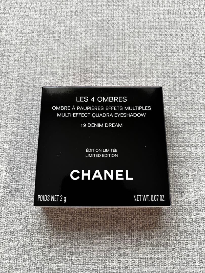 新品未開封　CHANEL レ キャトル　オンブル19 デニム ドリーム