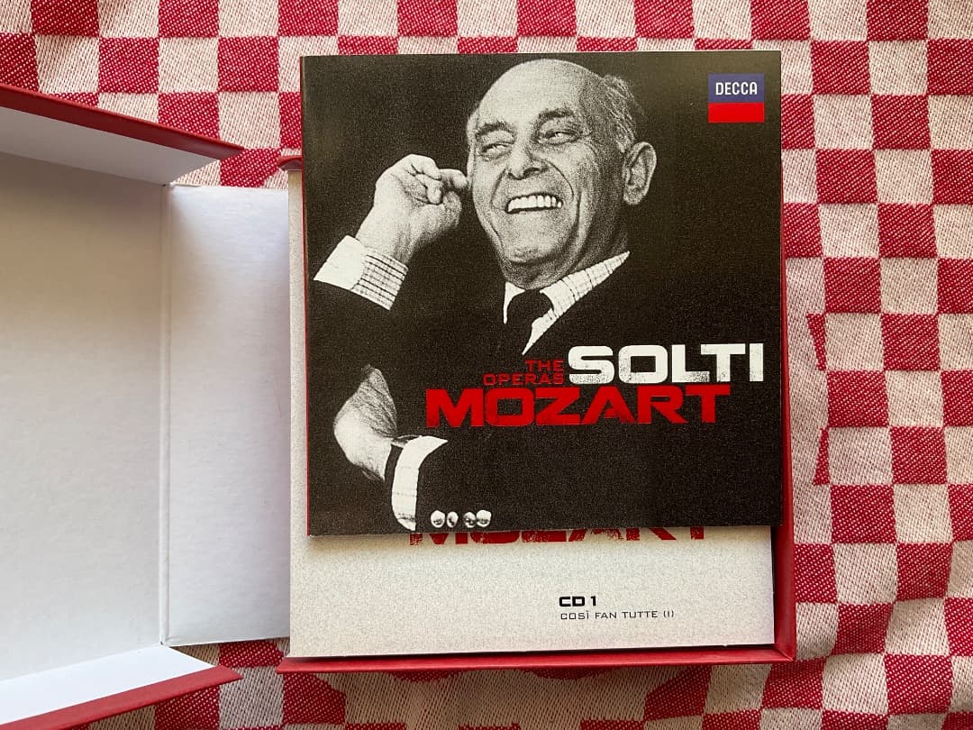 モーツァルト オペラ集 ショルティ Mozart Solti 15枚組 美品