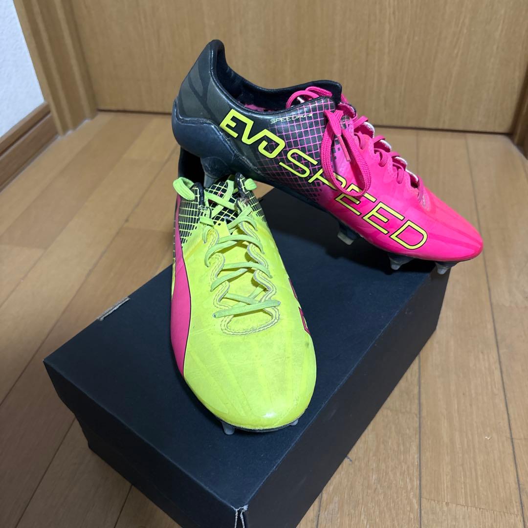 Puma EvoSpeed サッカースパイク トップモデル取り替え式