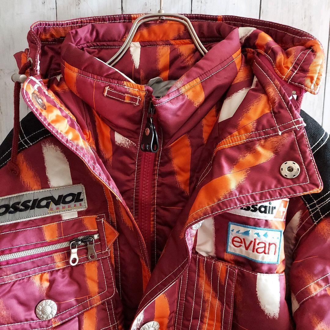 【ROSSIGNOL】ロシニョール フルジップ スキーウェア 上下セット XS