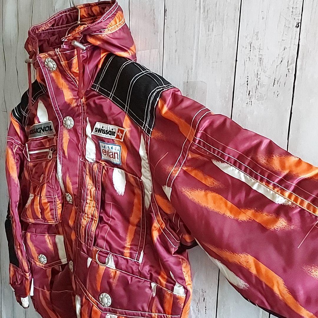 【ROSSIGNOL】ロシニョール フルジップ スキーウェア 上下セット XS