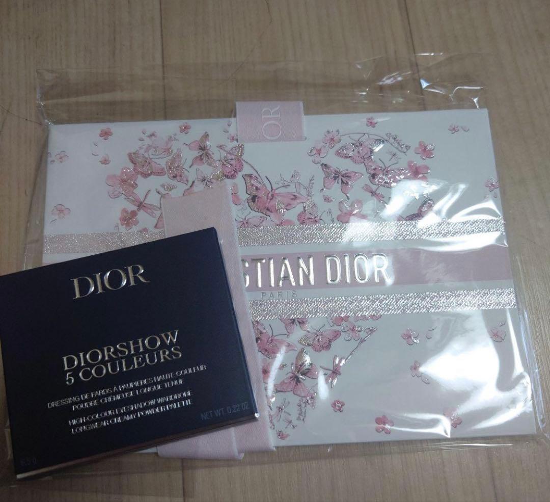DIOR ディオールショウ サンク クルール 855 ローズモアレ プレゼント