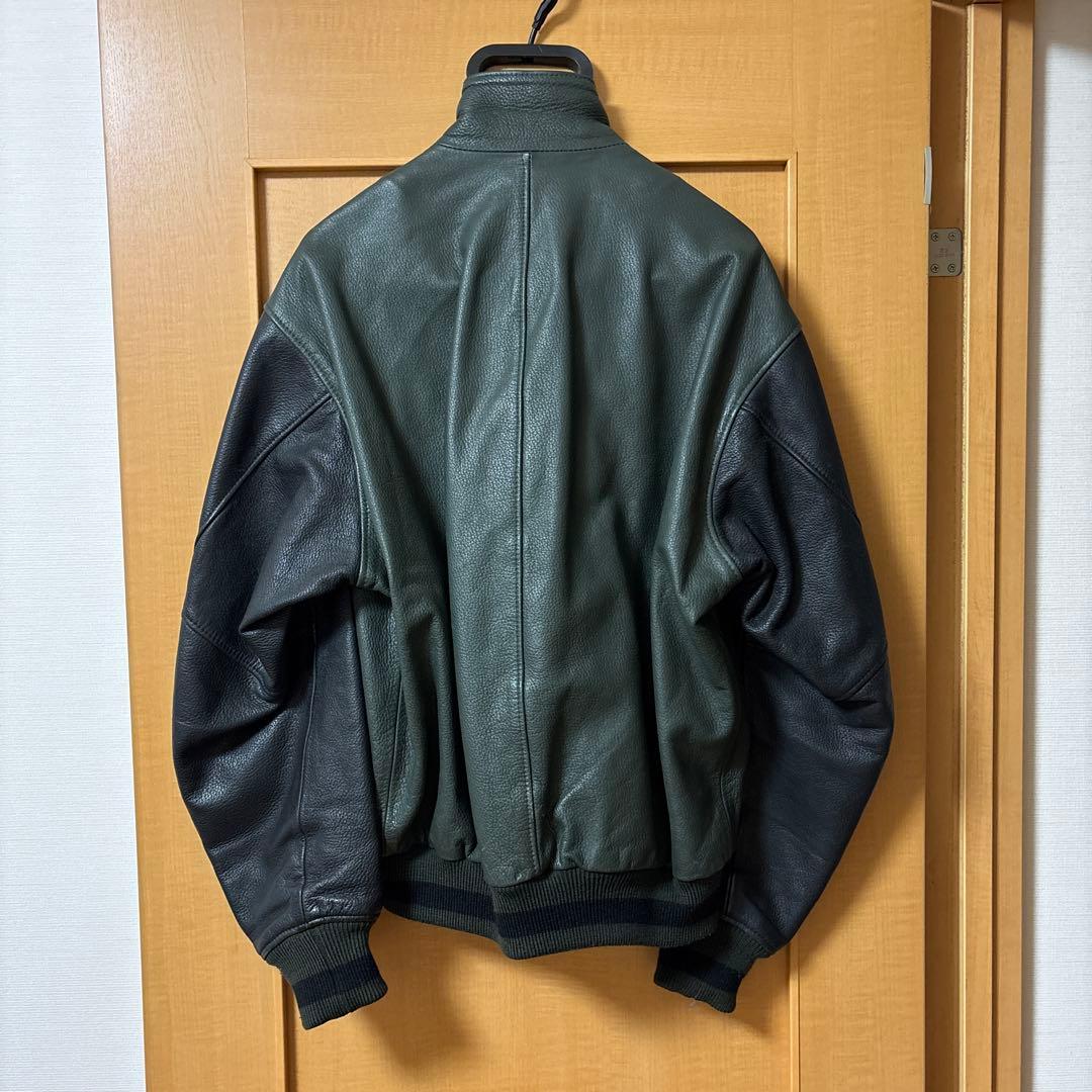 AIR SLOPE ボンバージャケット ダークグリーン