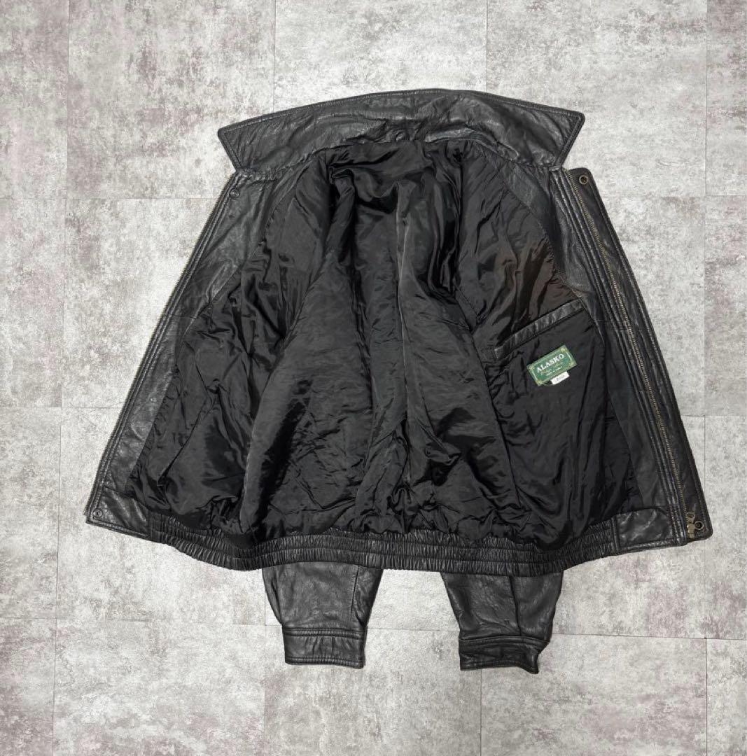 値下げ！80s A-2 real leather bomber jacket
