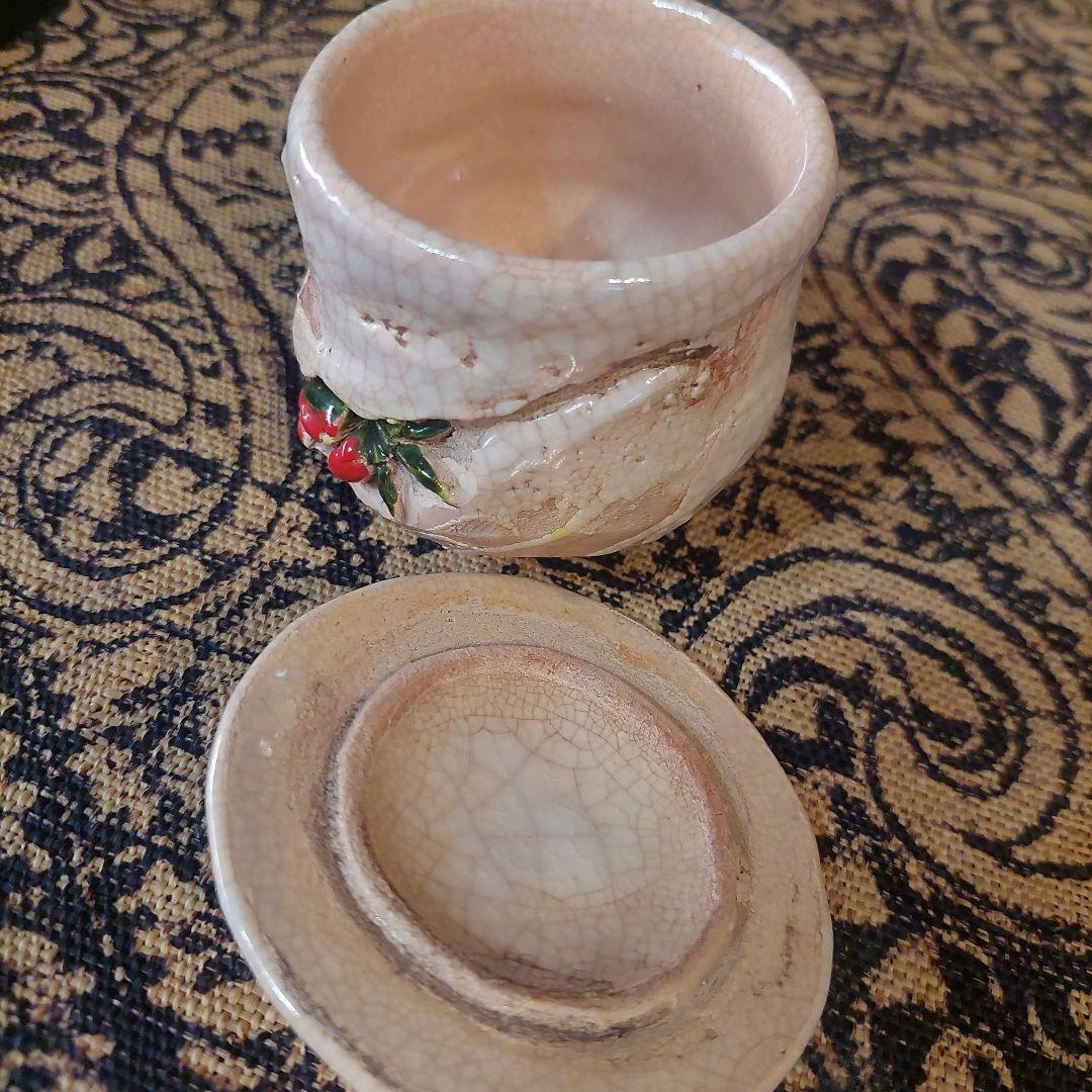 湯飲み⭐作家物⭐蟹⭐希少⭐１つ蓋付き⭐高級品
