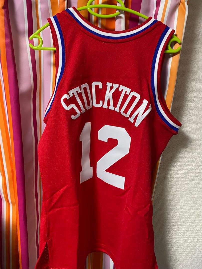 ミッチェルアンドネス NBAユニフォーム ストックトン Sサイズ