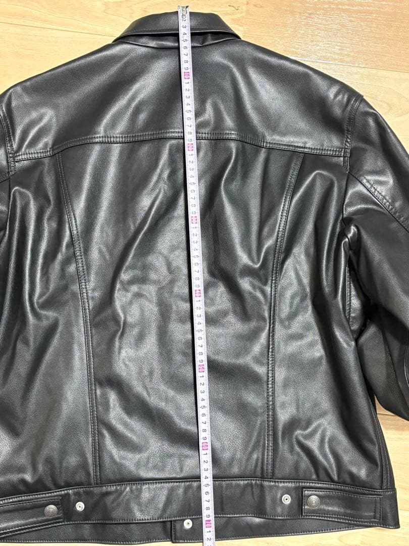 リーバイス　レザー　JAPAN LIMITED LEATHER TRUCKER
