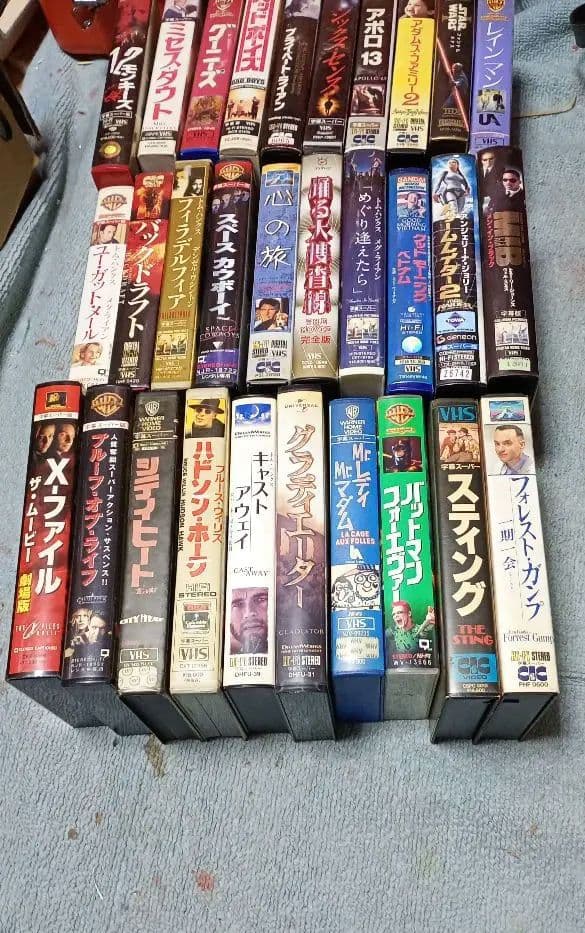 INA vhs洋画30本　現状品