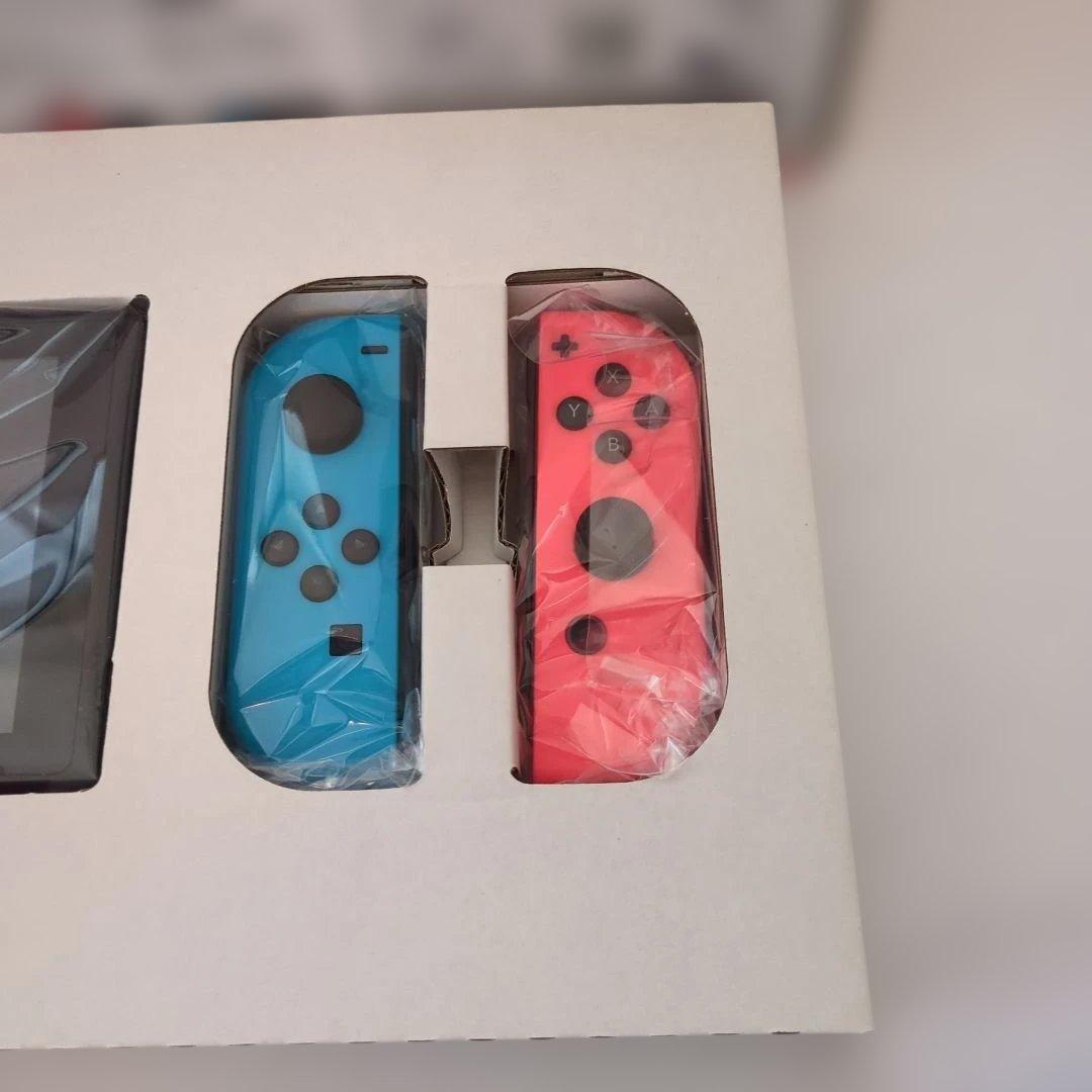 美品☆Nintendo Switch 本体 青/赤 Joy-Con付き