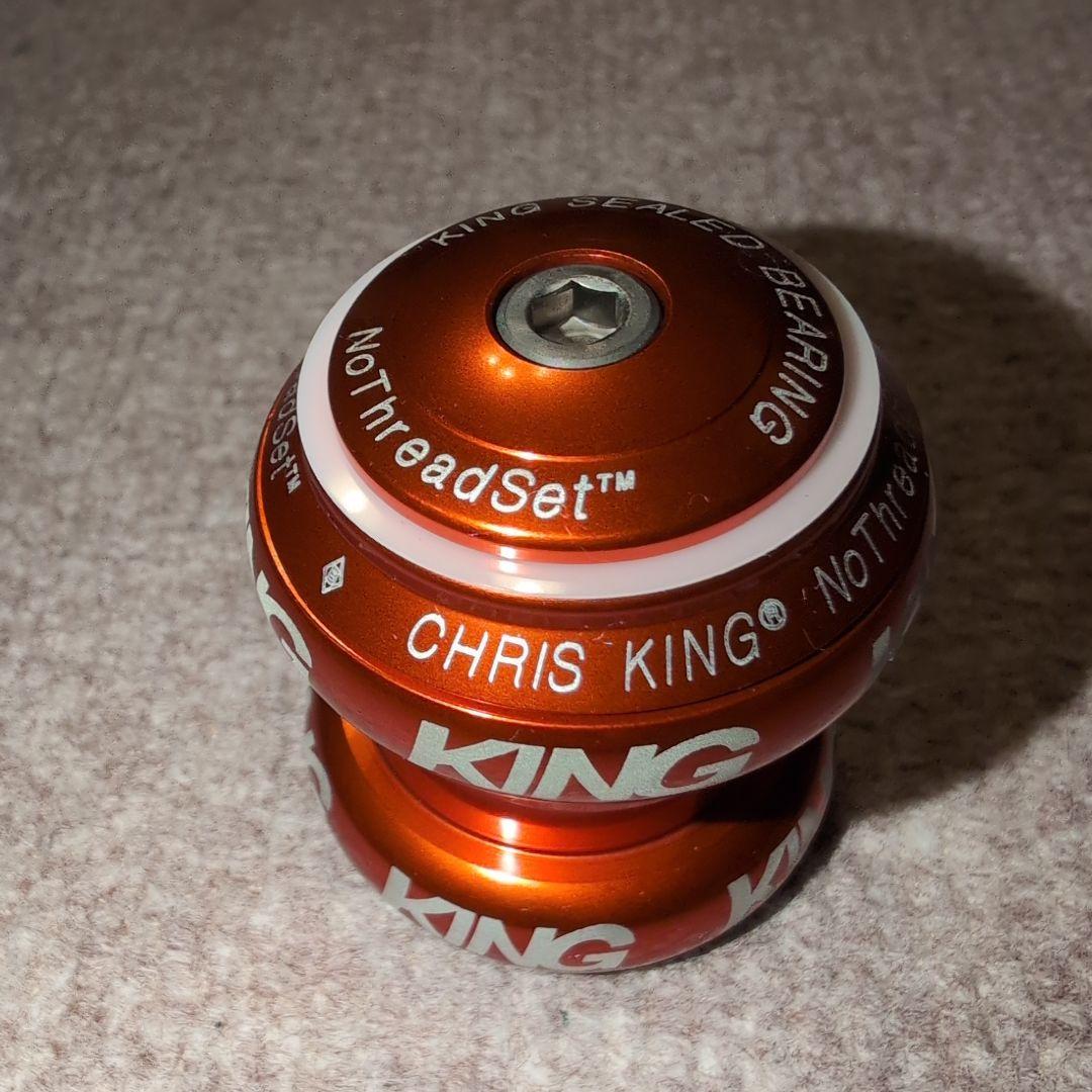 【新品】CHRIS KING NoThreadSet　1 1/8　 mango
