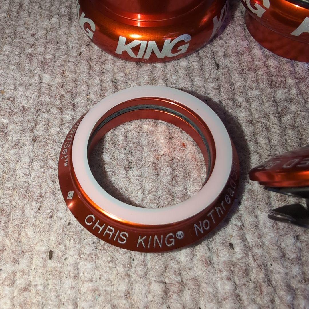 【新品】CHRIS KING NoThreadSet　1 1/8　 mango