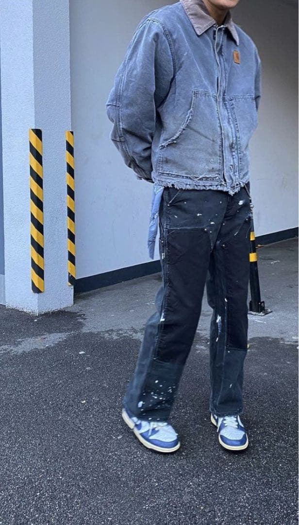 USA製Carhartt J22 arcticトラディショナルジャケット PTL