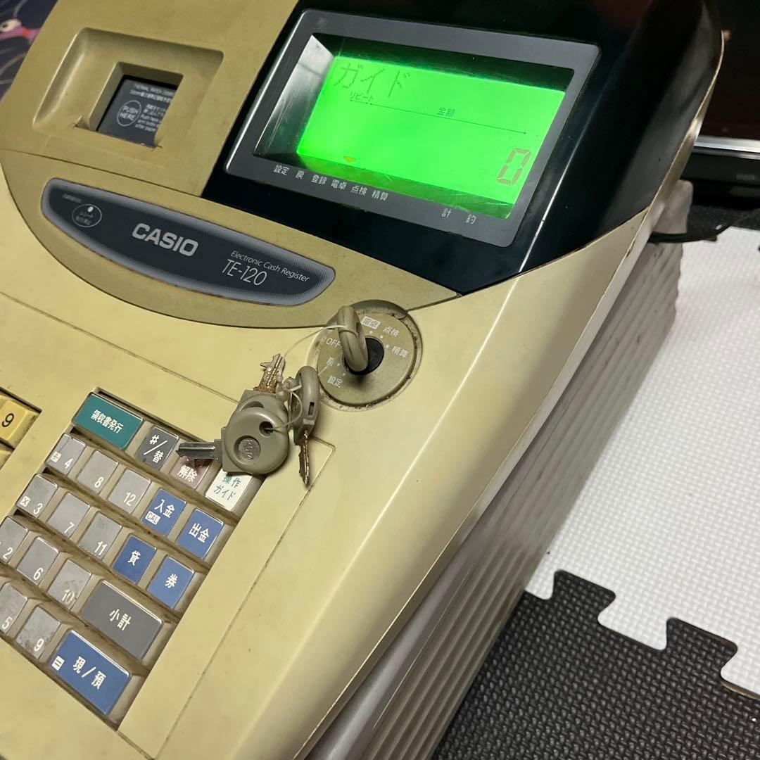 CASIO TE-120 レジスター