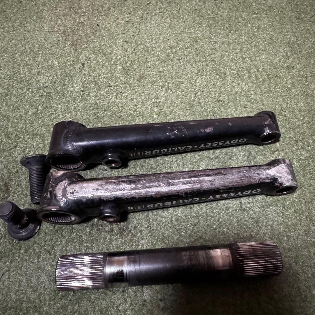パーツ Odyssey CALIBUR 3PC CRANK bmx