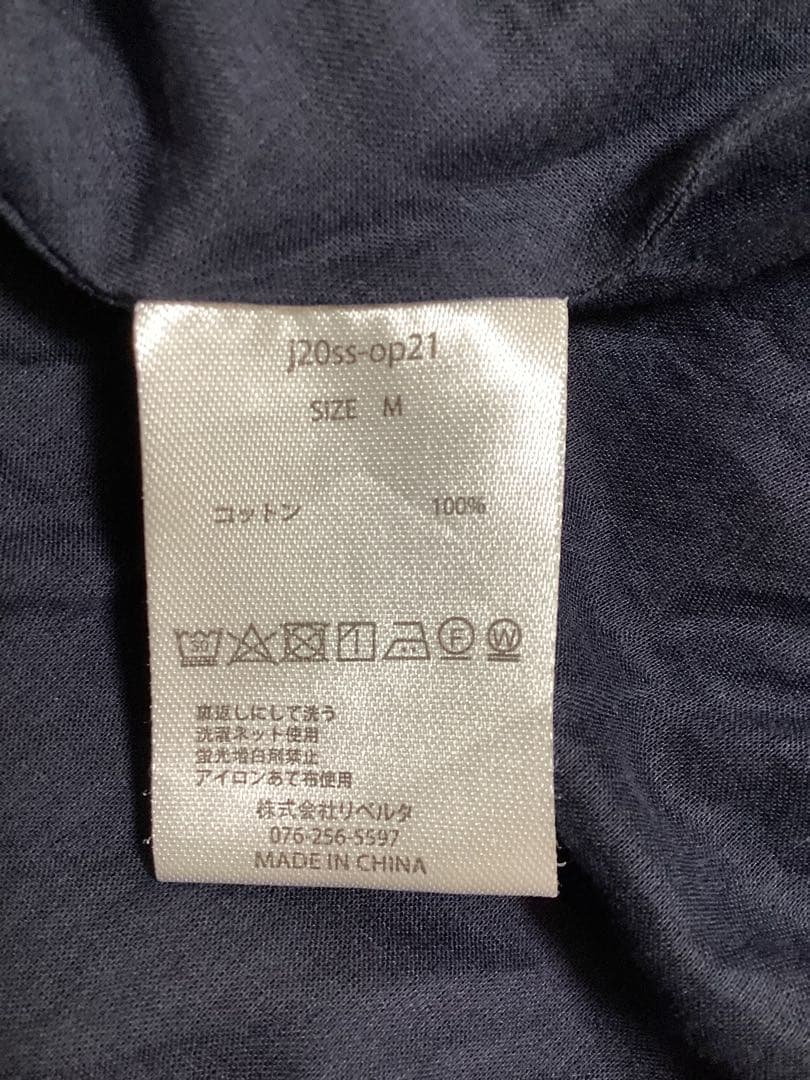 JENNE ジェンヌ オードリールックエアリーワンピース ネイビー M