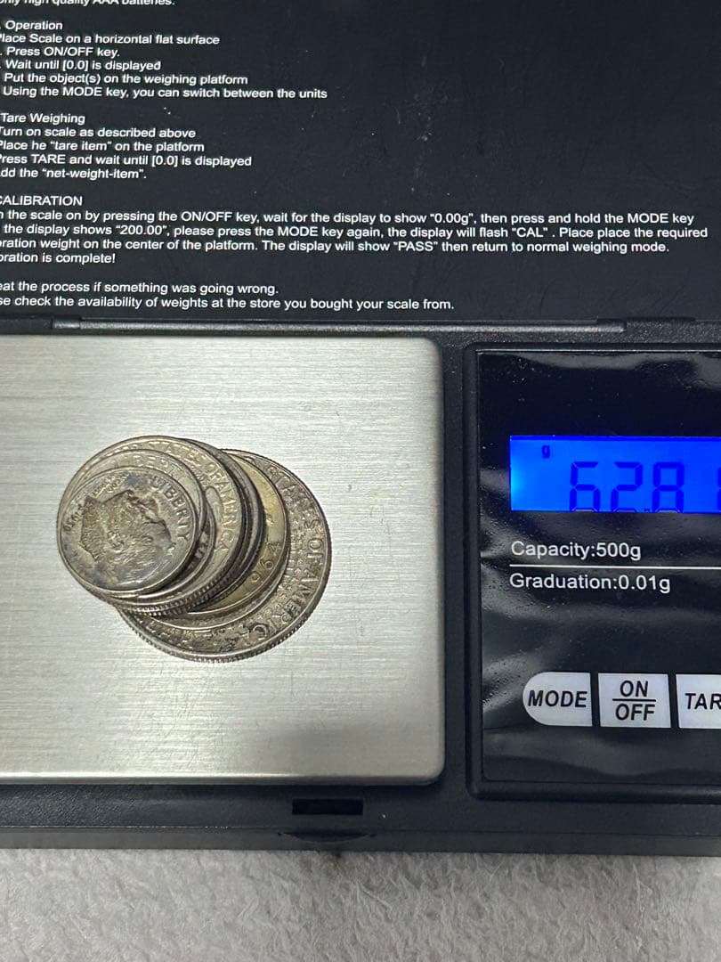 ケネディ銀貨 1964年 ワシントンクォーター銀貨 ワンダイム銀貨 62g