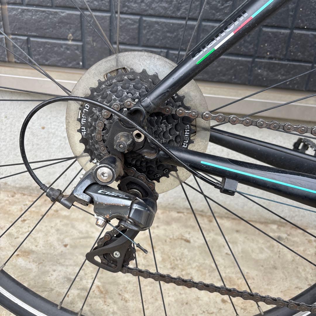 【値下げしました】　BIANCHI BERGAMO ビアンキ　ベルガモ　黒