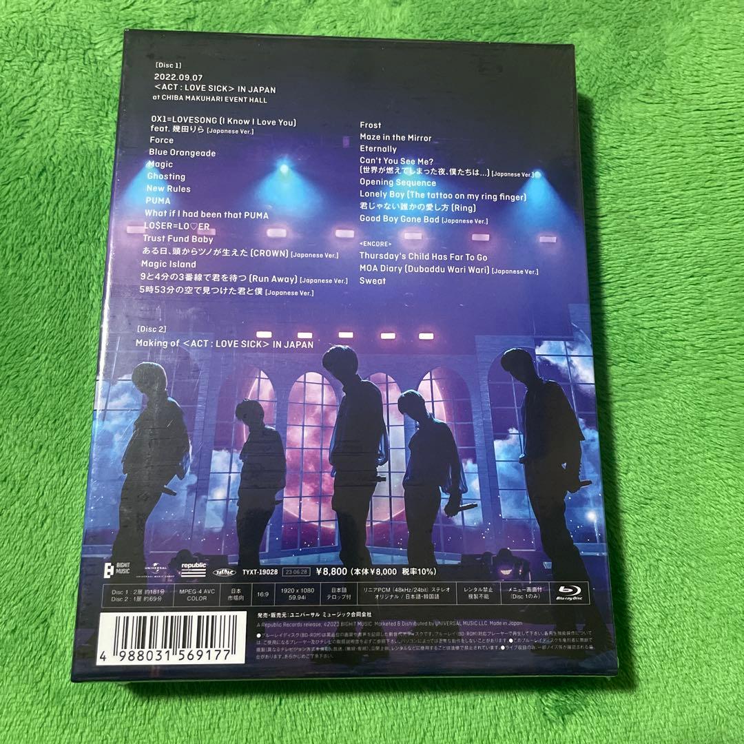 TXT ACT:LOVE SICK 初回限定版　Blu-ray