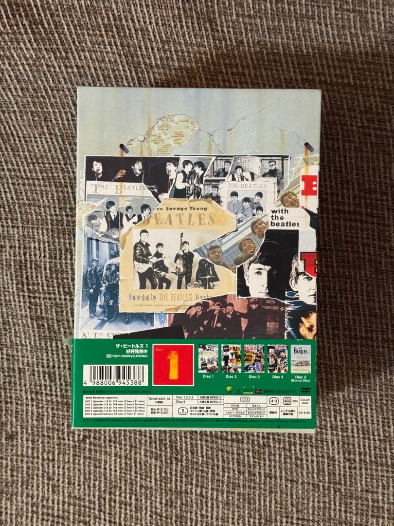 ザ・ビートルズ/ザ・ビートルズ・アンソロジー DVD-BOX〈5枚組〉