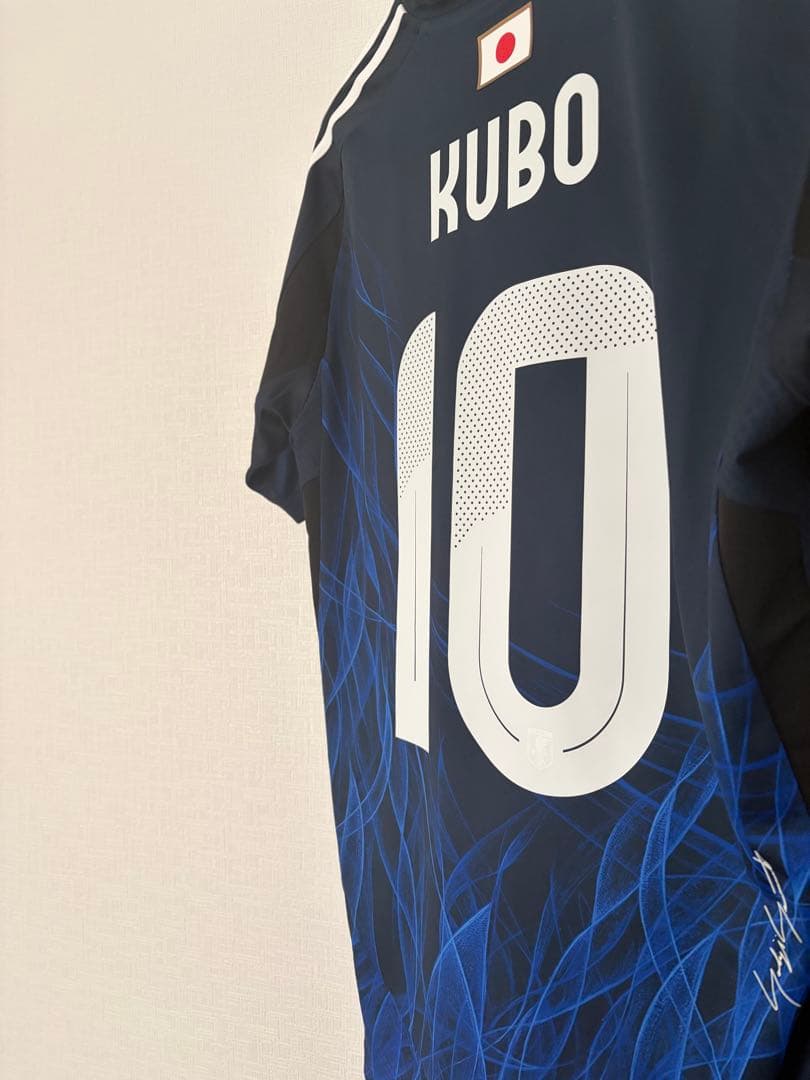 サッカー日本代表Y-3ユニフォーム　久保建英