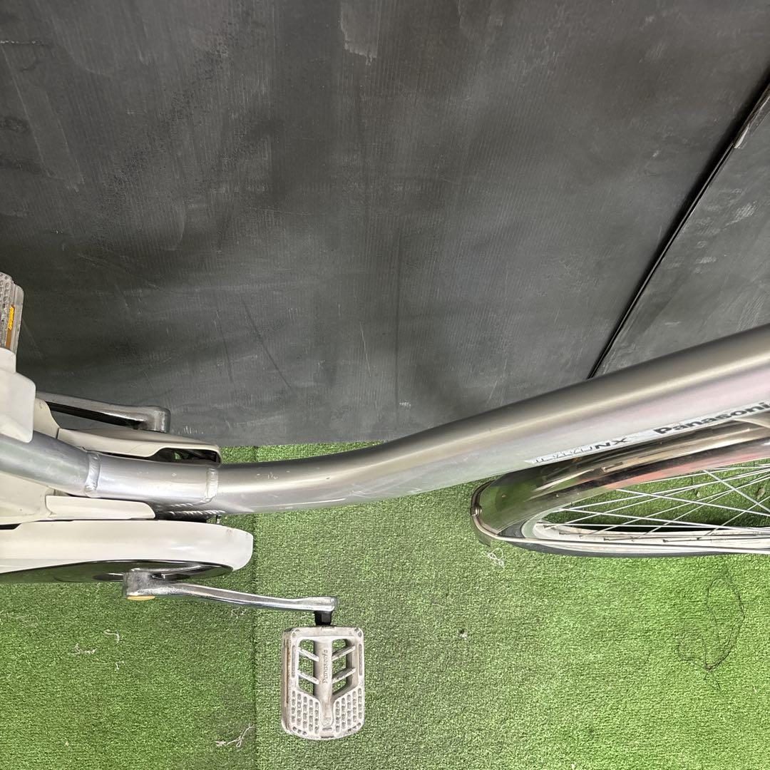 電動自転車 Panasonic Lithium vivi NX シルバー　63★