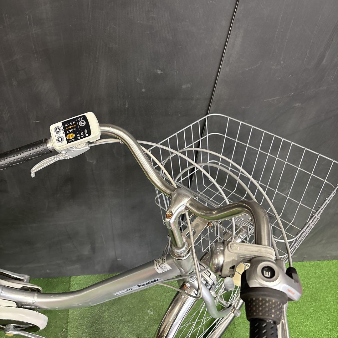 電動自転車 Panasonic Lithium vivi NX シルバー　63★