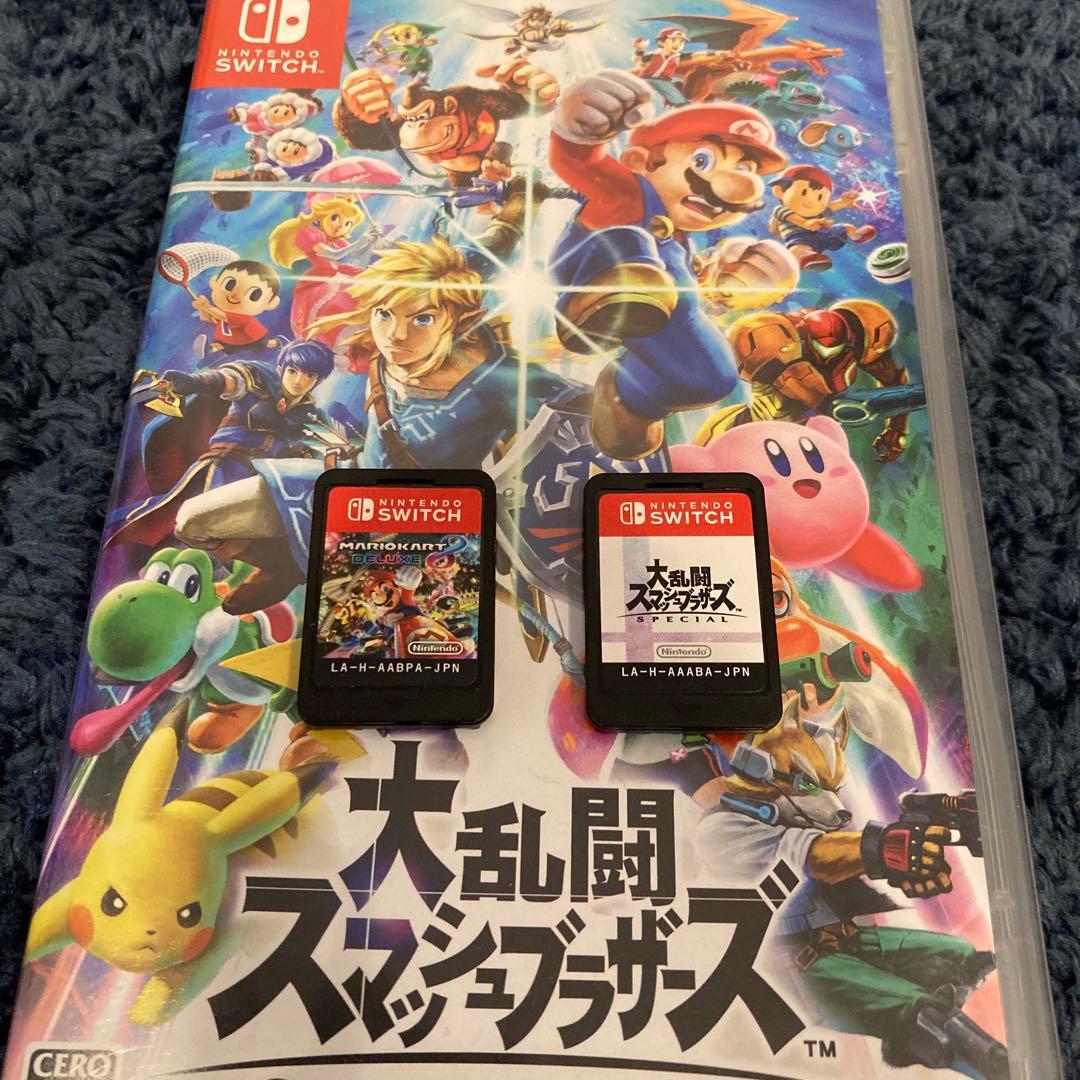 【美品】 Nintendo Switch グレー 本体 ＋ソフト2本付き