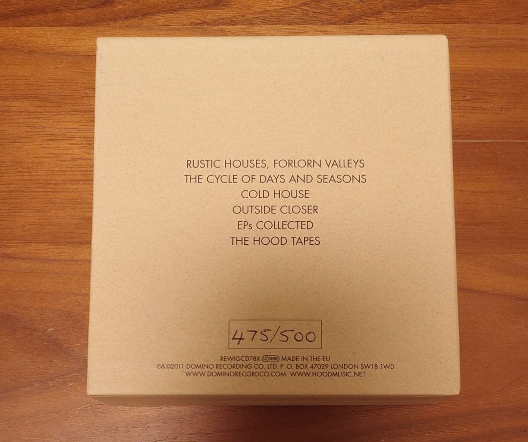 洋楽 Hood Recollected 6 CD Box Set