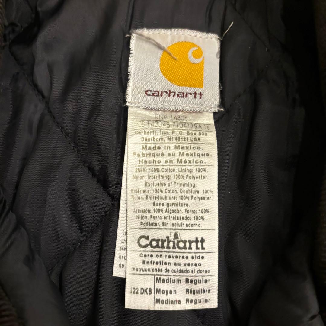 メ*ン様 Carhartt カーハートトラディショナルジャケット ダークブラウン
