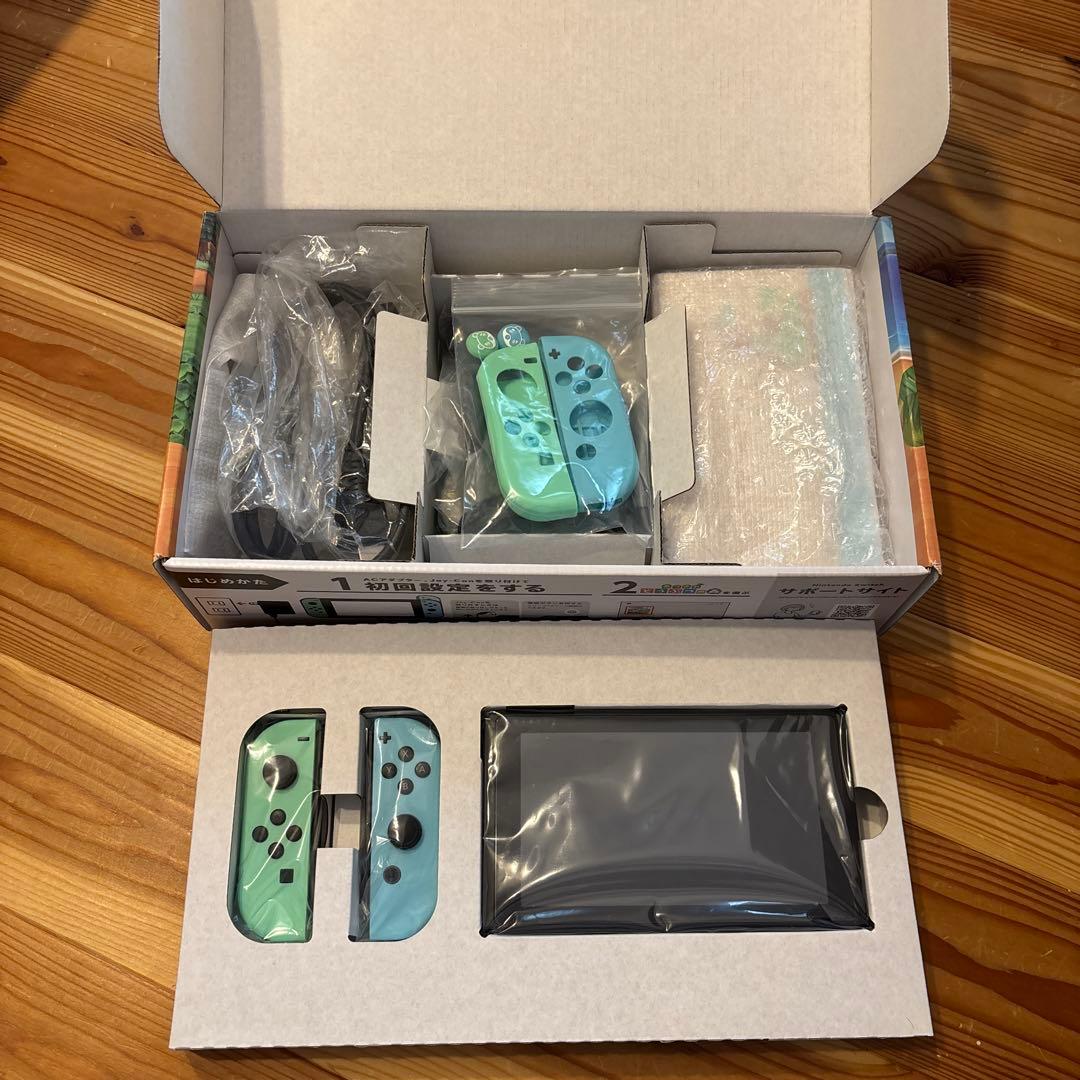 Nintendo Switch あつまれ どうぶつの森デザイン 本体