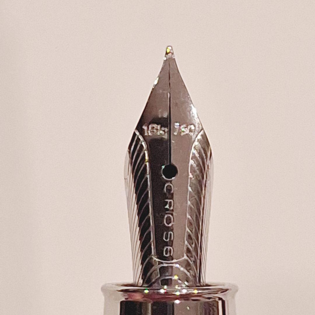 クロス アポジー ブラックラッカー 万年筆 ペン先18K CROSS