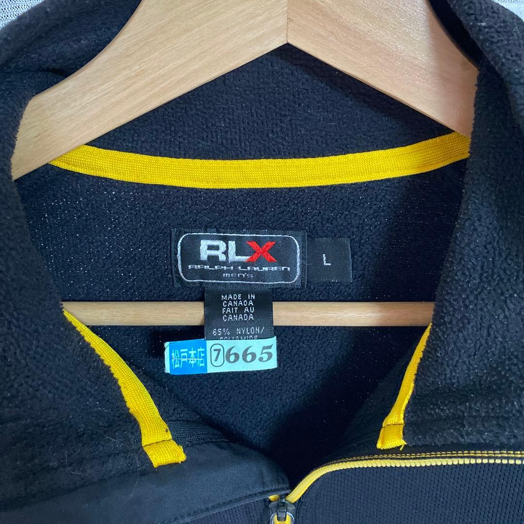 RLX プルジップ ラルフローレン L 黒