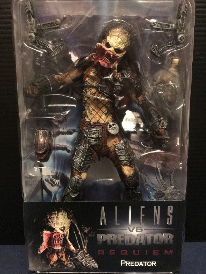 NECA AVP2 ウルフプレデター オープンマウスver. フィギュア