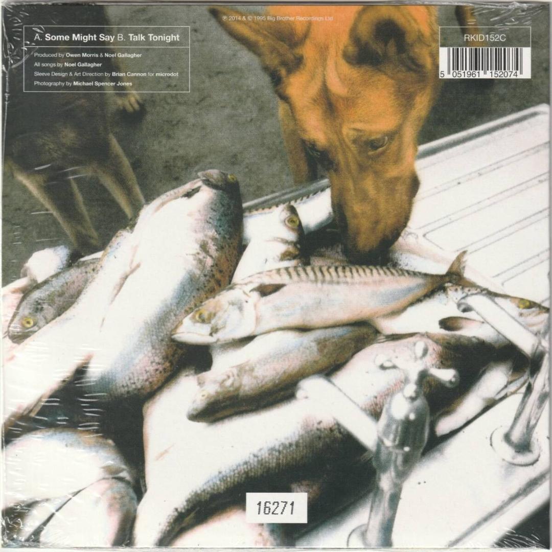 新品　OASIS　Some Might Say　 限定 7” カラー盤レコード
