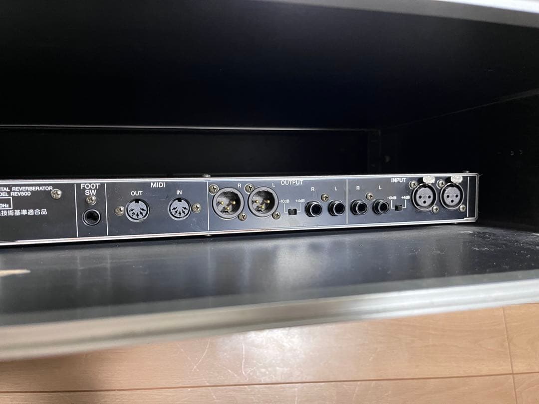 YAMAHA REV500 デジタルリバーブエフェクター/おまけラックケース付き