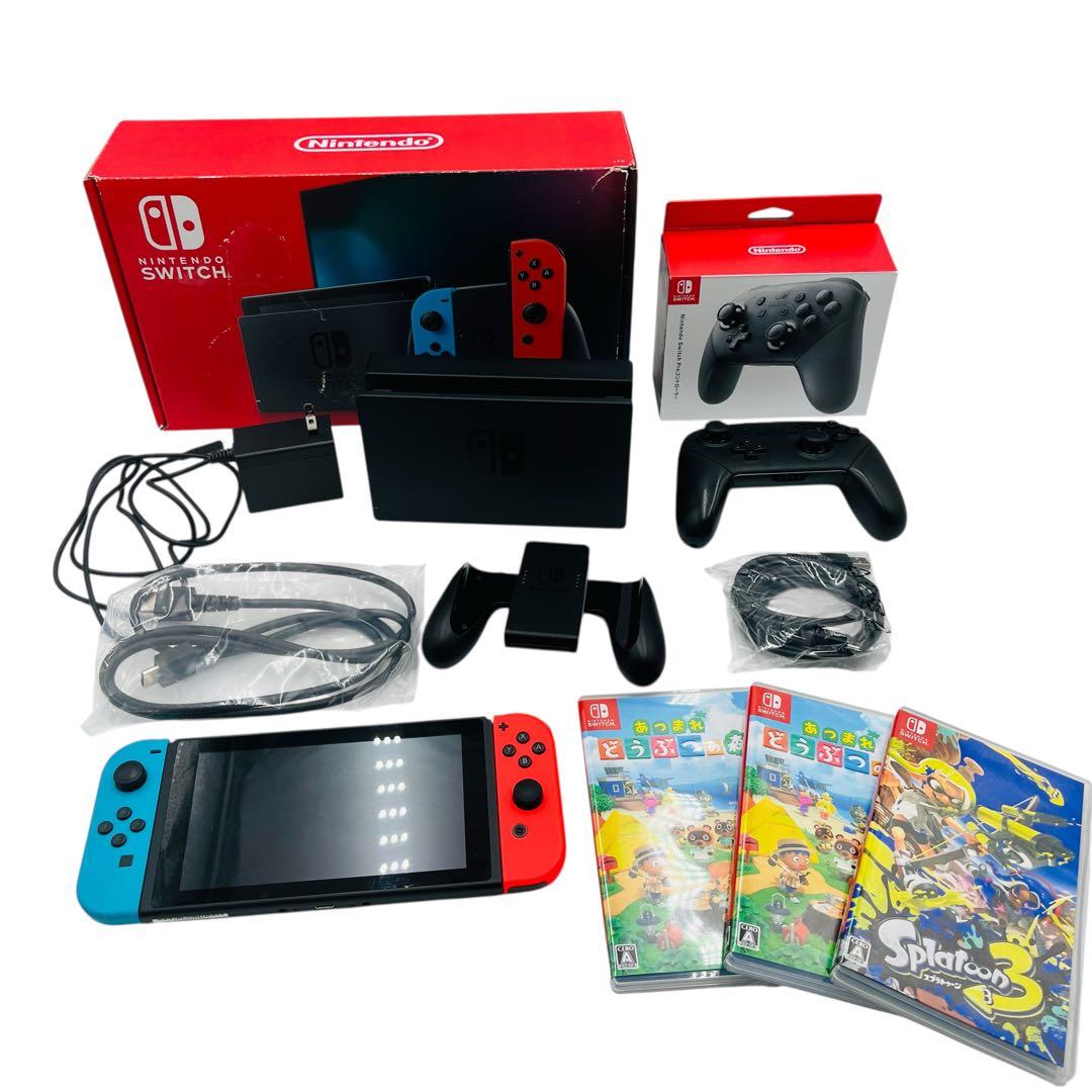 【動作品】Nintendo Switch 本体 HAC-001
