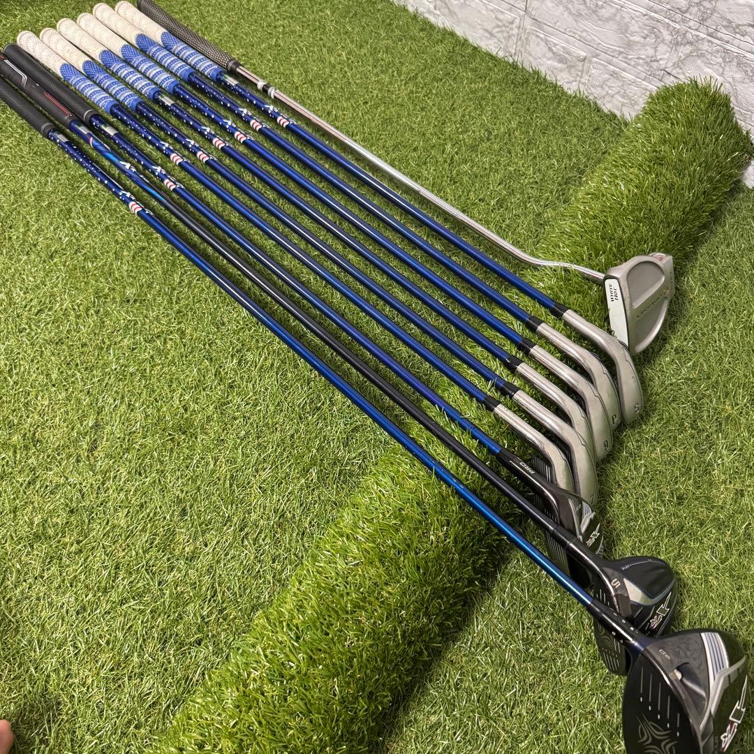 キャロウェイ　XR メンズゴルフ　10本セット　右利き　カーボン　S 初心者