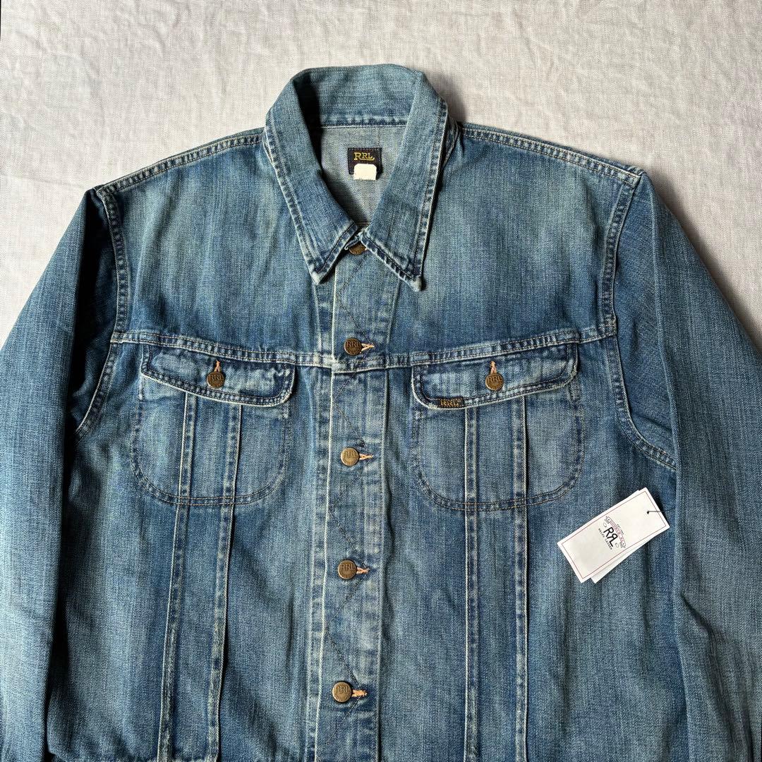 【未使用 希少サイズ】RRL 271-J デニムジャケット 101J型 XXL