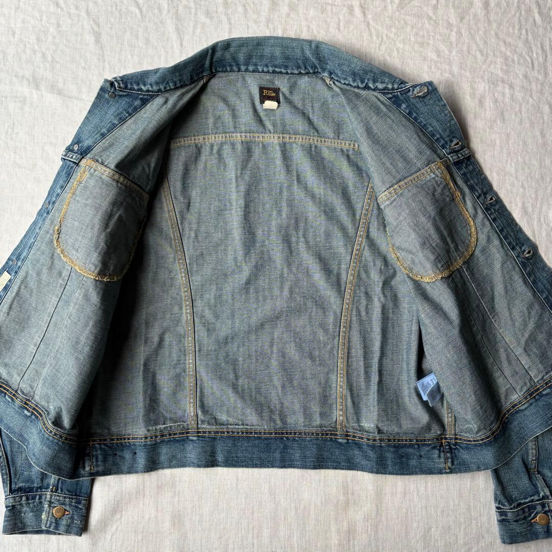 【未使用 希少サイズ】RRL 271-J デニムジャケット 101J型 XXL
