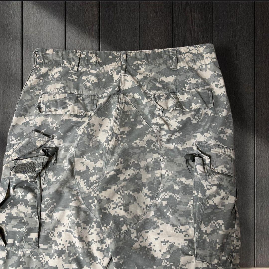 た*し様 4040/US ARMY米軍実物コンバッドデジカモカーゴパンツダブルニ