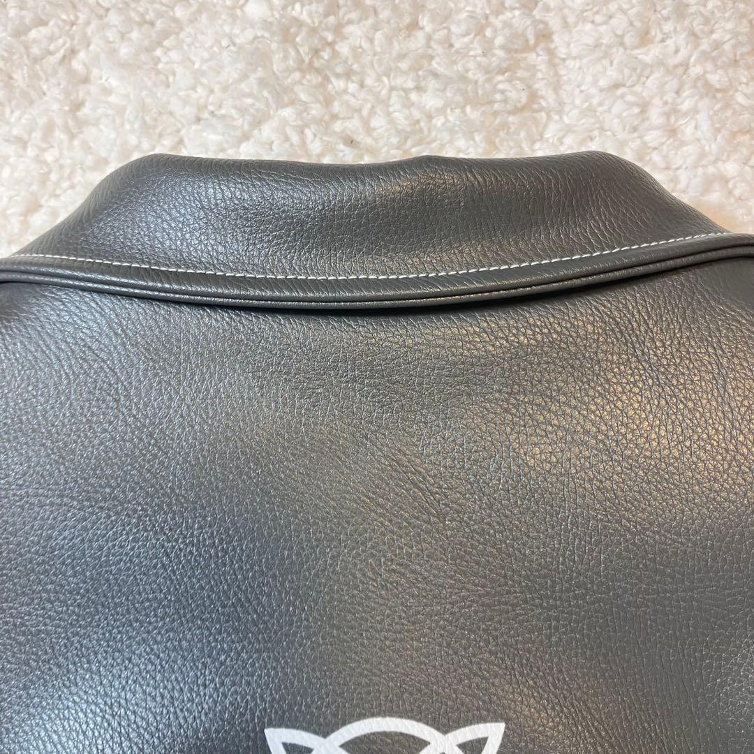 【極美品】OY オーワイ open yard グレー レザージャケット y2k