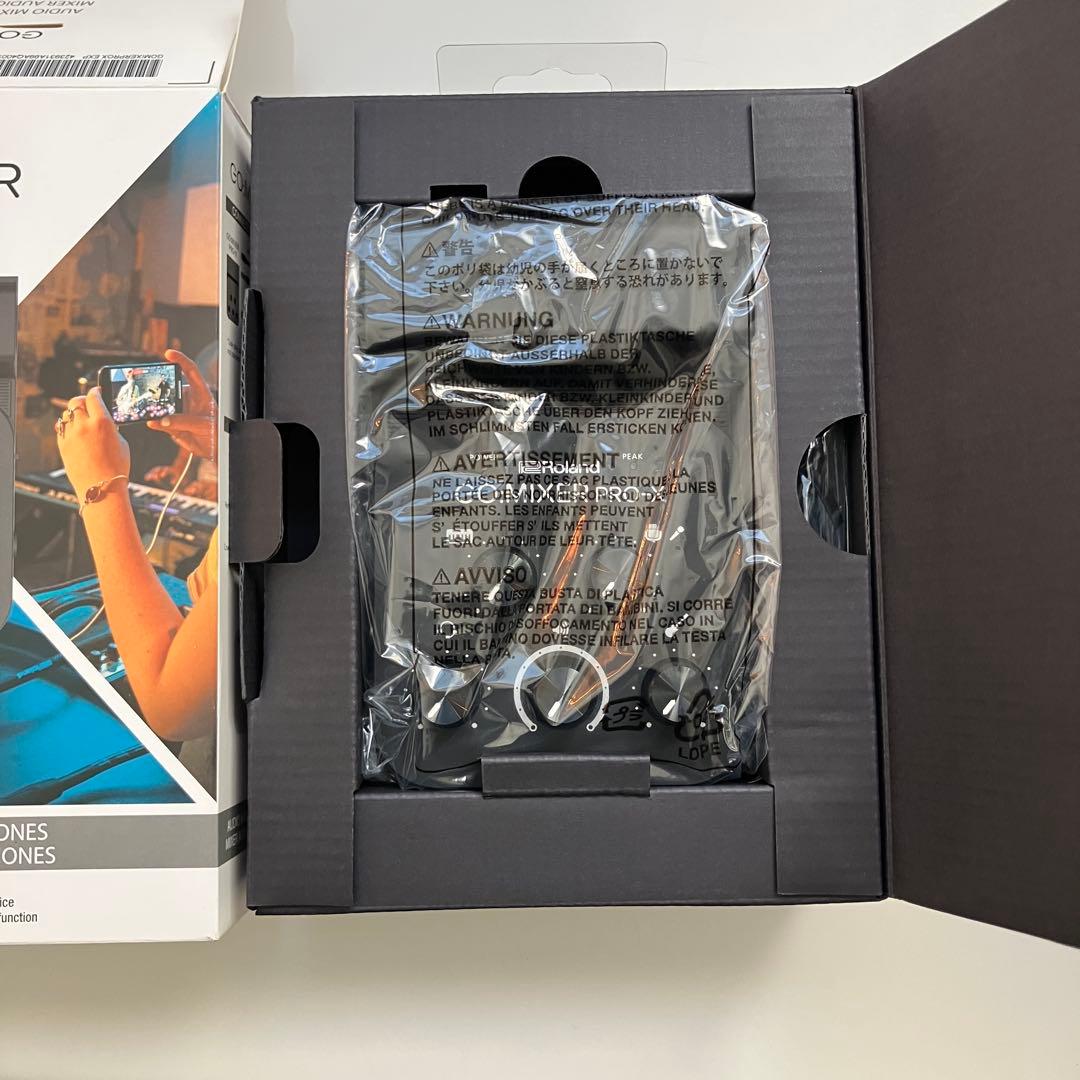 新品同様 Roland GO:MIXER PRO-X 小型 ミキサー ローランド