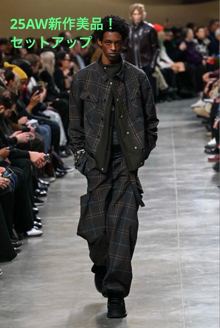 Sacai Plaid Shirts & Pants / 半額以下!