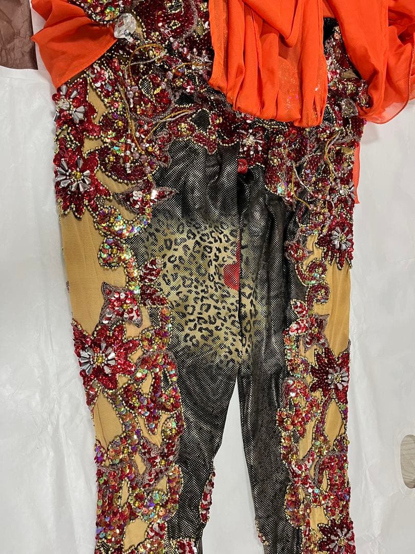 （中古）ベリーダンス　オリエンタル衣装　フュージョン　パンツスタイル