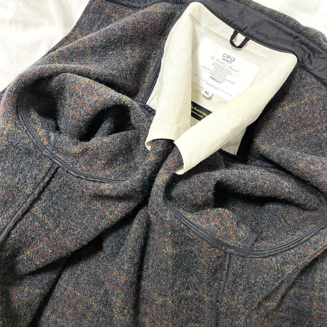 ■美品■USA製　フィデリティ　CPOジャケット　ウール　XL　FIDELITY