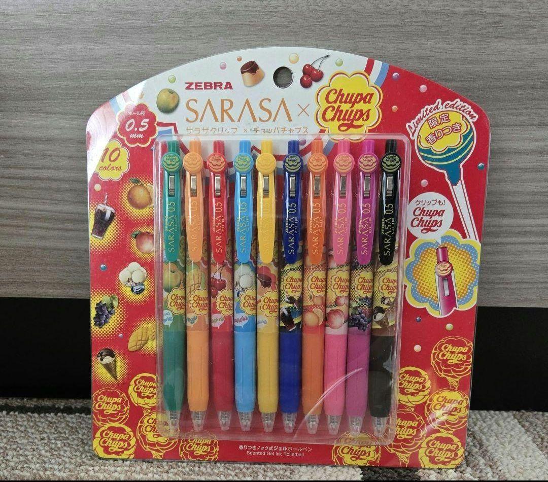 新品 ゼブラ ジェルボールペン サラサクリップ チュッパチャプス 10色