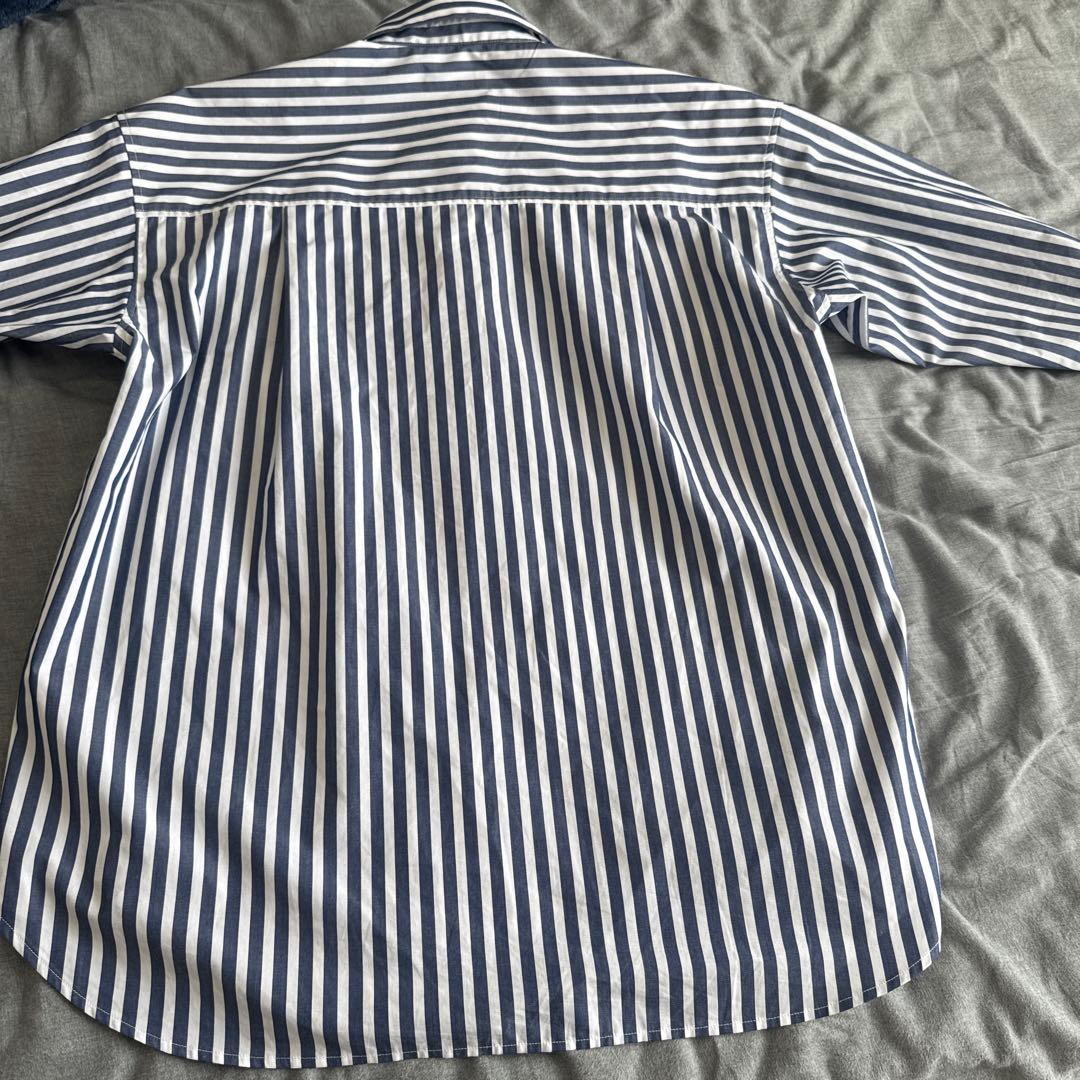 【1度使用】SHIPS any REPREVE ルーズポケットシャツ