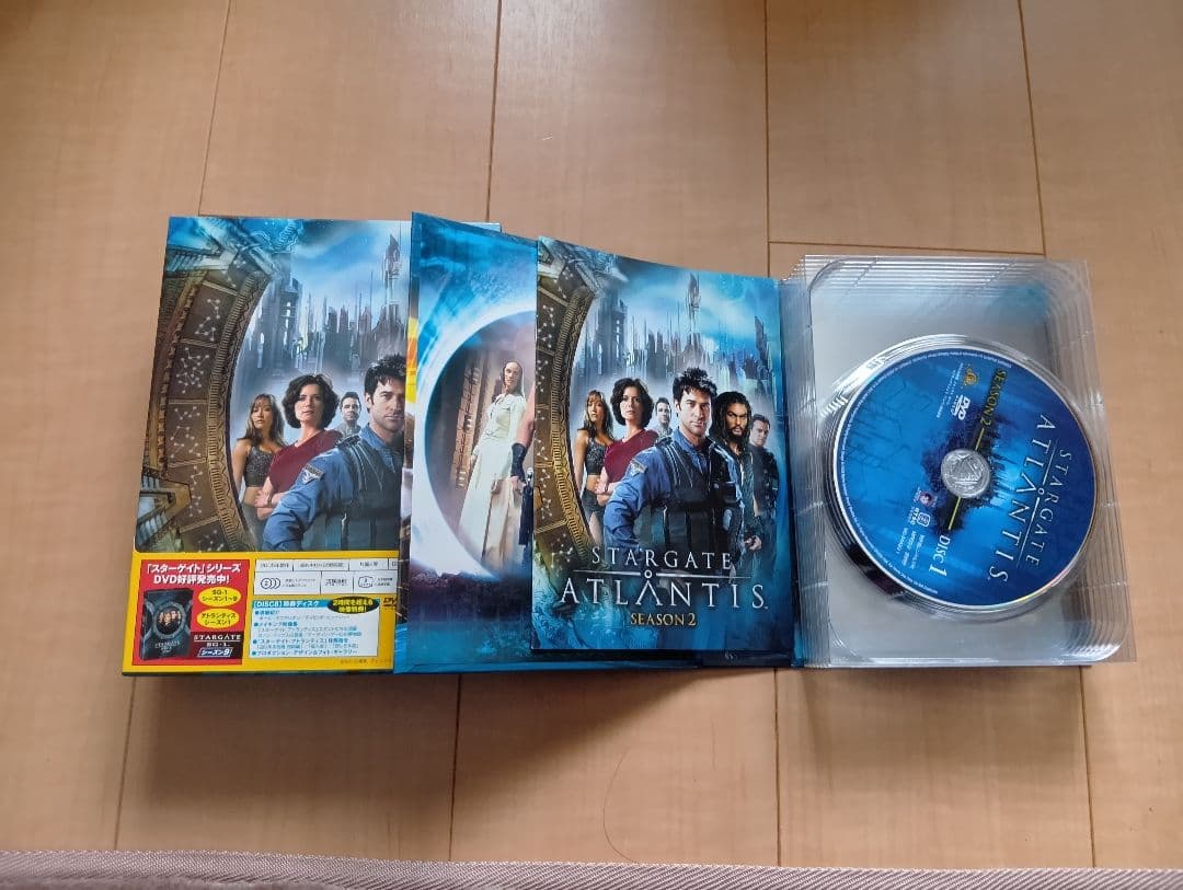 スターゲイトアトランティス DVDボックス1巻2巻3巻コンパクトボックス4巻5巻