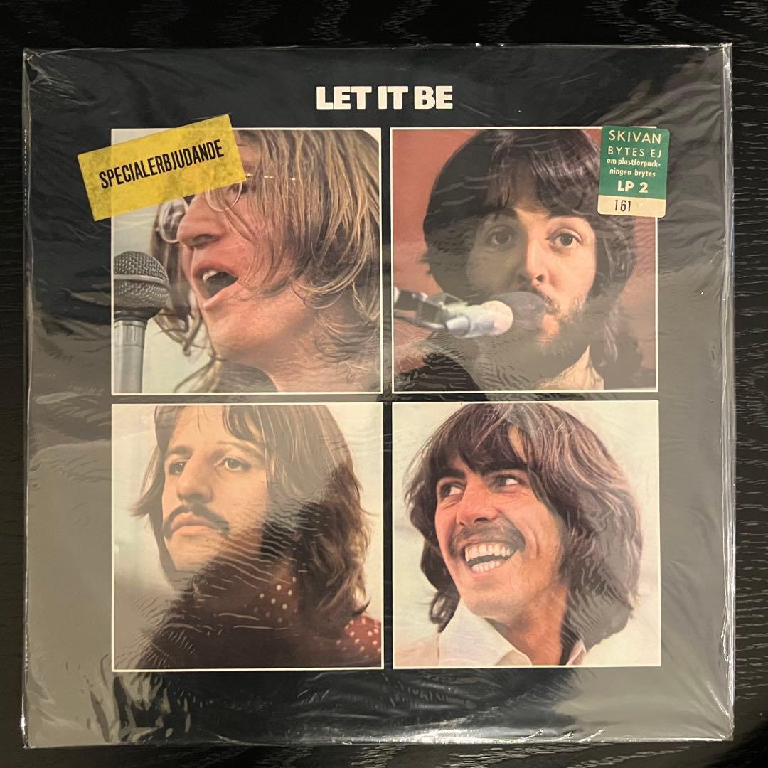 【新品未開封】LET IT BE ビートルズ LP レコード　UK オリジナル